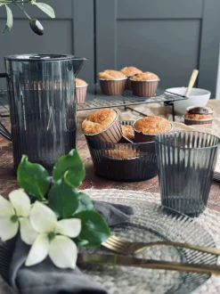 VIAMAJA Glas DAILY Grey - 4 stk. Sale
