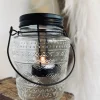 VIAMAJA Glas lanterne med mønster Sale