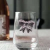 VIAMAJA Glas med sløjfe Hot