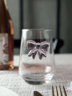 VIAMAJA Glas med sløjfe Hot
