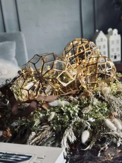 VIAMAJA Glas ophæng med lys - Flere størrelser Discount