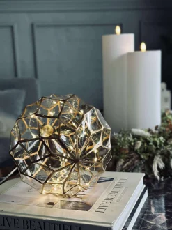 VIAMAJA Glas ophæng med lys - Flere størrelser Discount