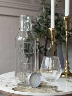 VIAMAJA Glasflaske med Måleenheder - 1000 ml Best