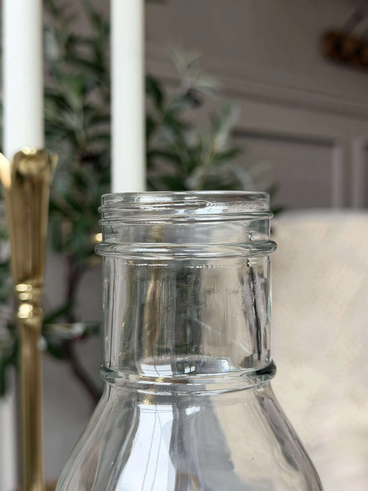 VIAMAJA Glasflaske med Måleenheder - 1000 ml Best