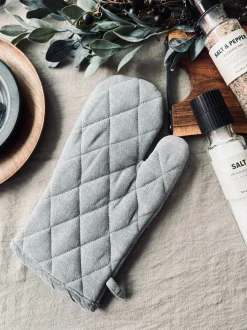 VIAMAJA Grillhandske - Grå quilt