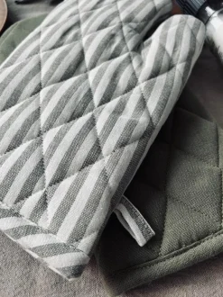 VIAMAJA Grillhandske - Quilt Salvie strib Sale