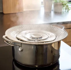 VIAMAJA Grydelåg med overkogningssikring Clearance