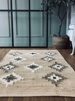 VIAMAJA Gulvtæppe Beige - Flere størrelser Sale