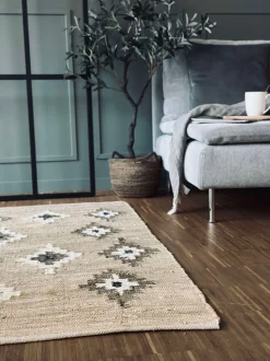 VIAMAJA Gulvtæppe Beige - Flere størrelser Sale