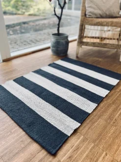 VIAMAJA Gulvtæppe i Bomuld - 60x90cm koks / natur Best