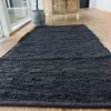 VIAMAJA Gulvtæppe i læder - 70x140cm Valnød Clearance