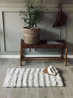 VIAMAJA Gulvtæppe Plys - 60x90 Beige Best