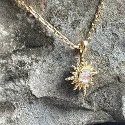 VIAMAJA Halskæde Amanda 18K forgyldt sterling sølv Online