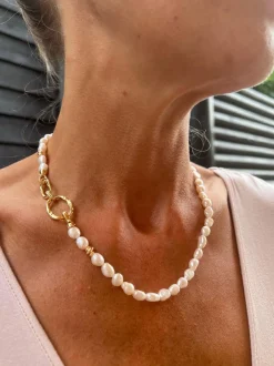 VIAMAJA Halskæde Cindy 18K forgyldt New