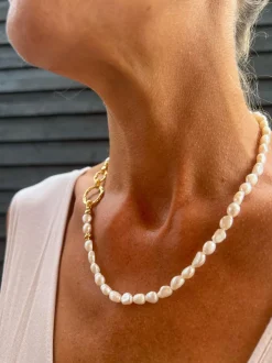 VIAMAJA Halskæde Cindy 18K forgyldt New