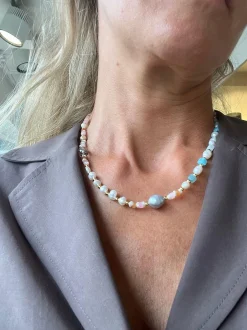 VIAMAJA Halskæde Eloise 18K forgyldt Best