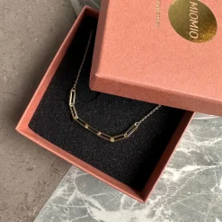 VIAMAJA Halskæde Emma 18K forgyldt Hot