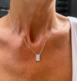 VIAMAJA Halskæde Irene - Sterling Silver Clearance