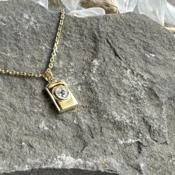 VIAMAJA Halskæde Jayne 18K forgyldt New