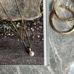 VIAMAJA Halskæde Joanna 18K forgyldt Sterling Silver Outlet