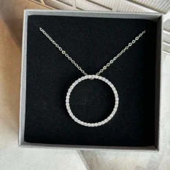 VIAMAJA Halskæde Kendal - rhodium belagt Clearance