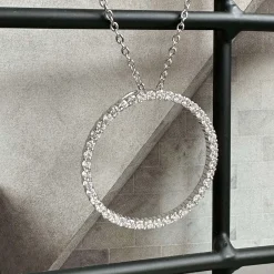 VIAMAJA Halskæde Kendal - rhodium belagt Clearance
