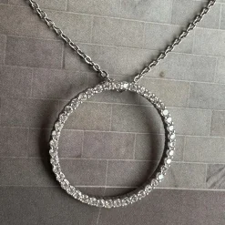 VIAMAJA Halskæde Kendal - rhodium belagt Clearance