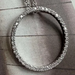 VIAMAJA Halskæde Kendal - rhodium belagt Clearance