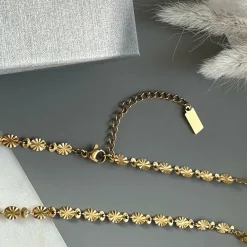 VIAMAJA Halskæde Liva forgyldt Outlet