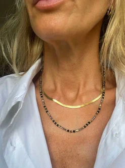 VIAMAJA Halskæde Lulu - 18k forgyldt Outlet