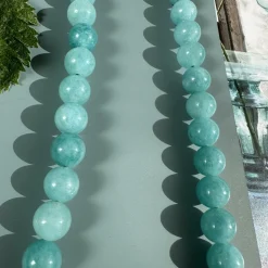 VIAMAJA Halskæde Mary Aqua Best