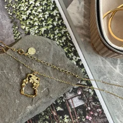 VIAMAJA Halskæde Victoria 18K forgyldt sterling sølv Discount
