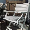 VIAMAJA Havehynde futon – Grå 40×40 New