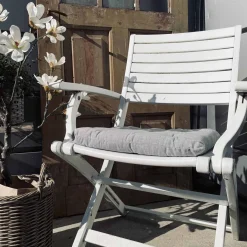 VIAMAJA Havehynde futon – Grå 40×40 New