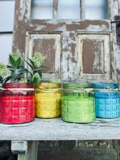 VIAMAJA Havelys - Citronella Blå Online