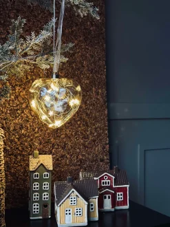 VIAMAJA Hjerteophæng med lys Clearance