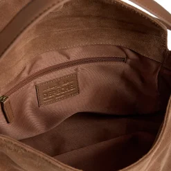 VIAMAJA Håndtaske Ruskind cognac