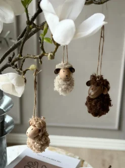 VIAMAJA Hængende Fluffy Får - Flere farver Discount
