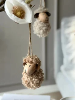 VIAMAJA Hængende Fluffy Får - Flere farver Discount