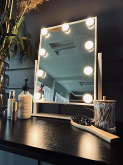 VIAMAJA Hollywood Makeup Spejl - Hvid Outlet