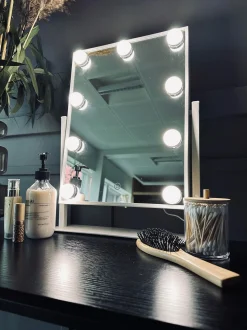 VIAMAJA Hollywood Makeup Spejl - Hvid Outlet