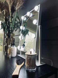 VIAMAJA Hollywood Makeup Spejl - Hvid Outlet