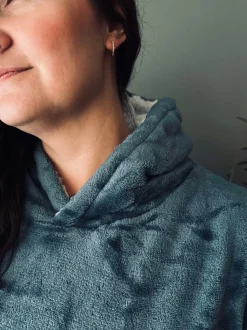 VIAMAJA Hoodie Fleece Blue - S-XL Discount