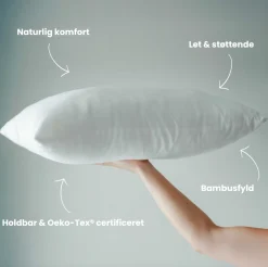 VIAMAJA Hovedpude med bambus fyld - 40x60 Outlet