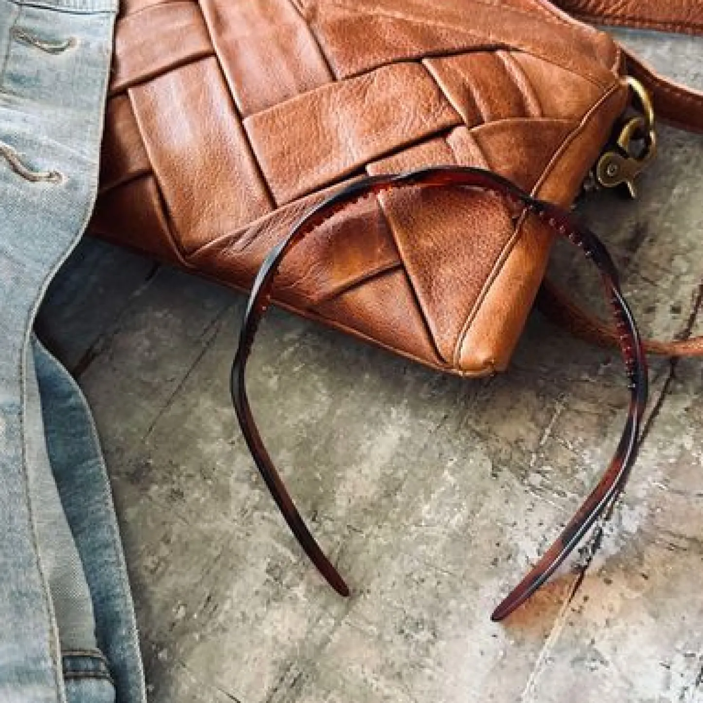 VIAMAJA Hårbøjle Twist Brown Outlet