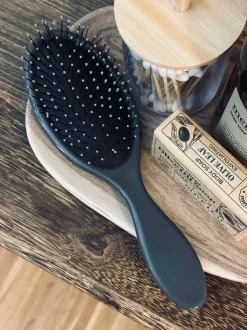 VIAMAJA Hårbørste Alma Dark grey