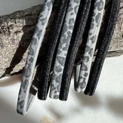 VIAMAJA Hårelastikker Black / Grey Leo - 2 mix Hot