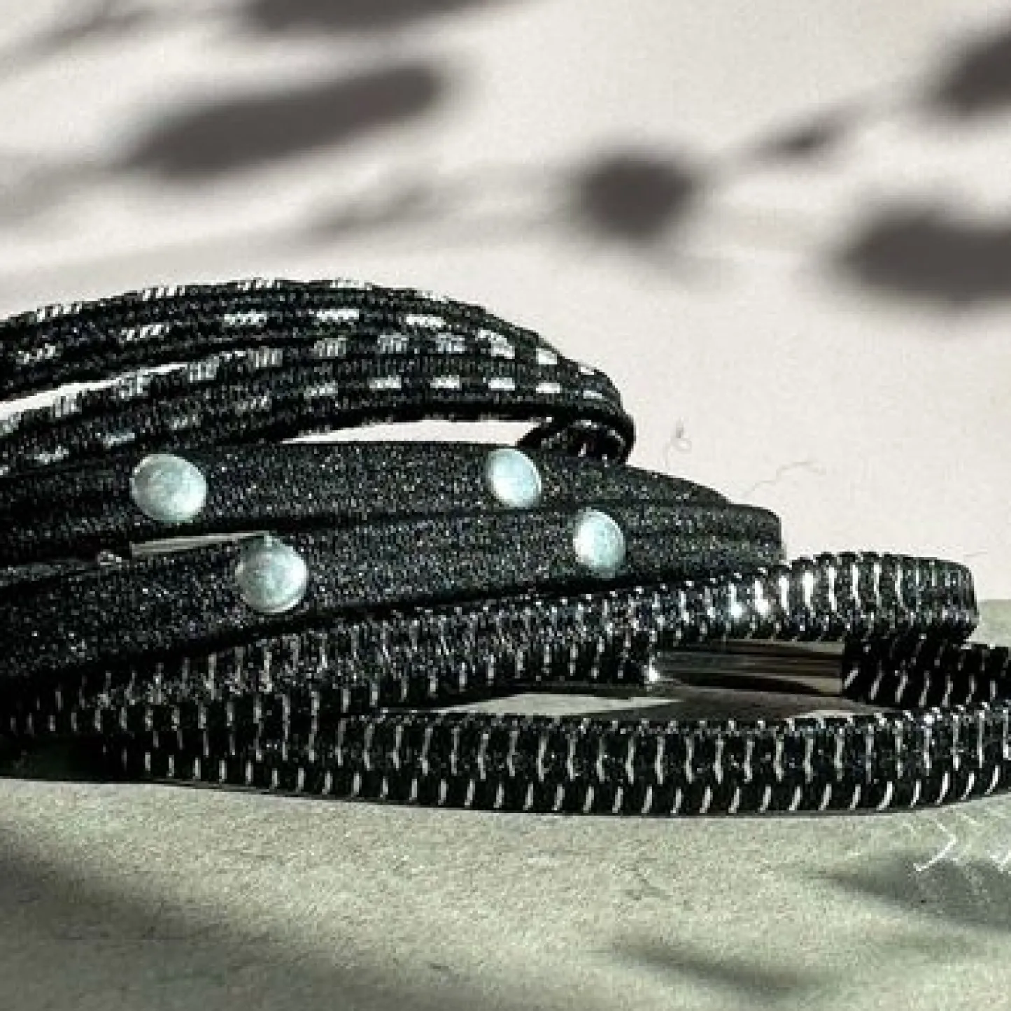 VIAMAJA Hårelastikker Black / Silver - 3 mix Online