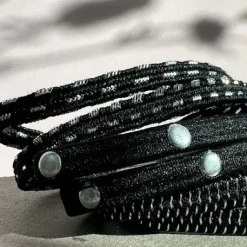 VIAMAJA Hårelastikker Black / Silver - 3 mix Online