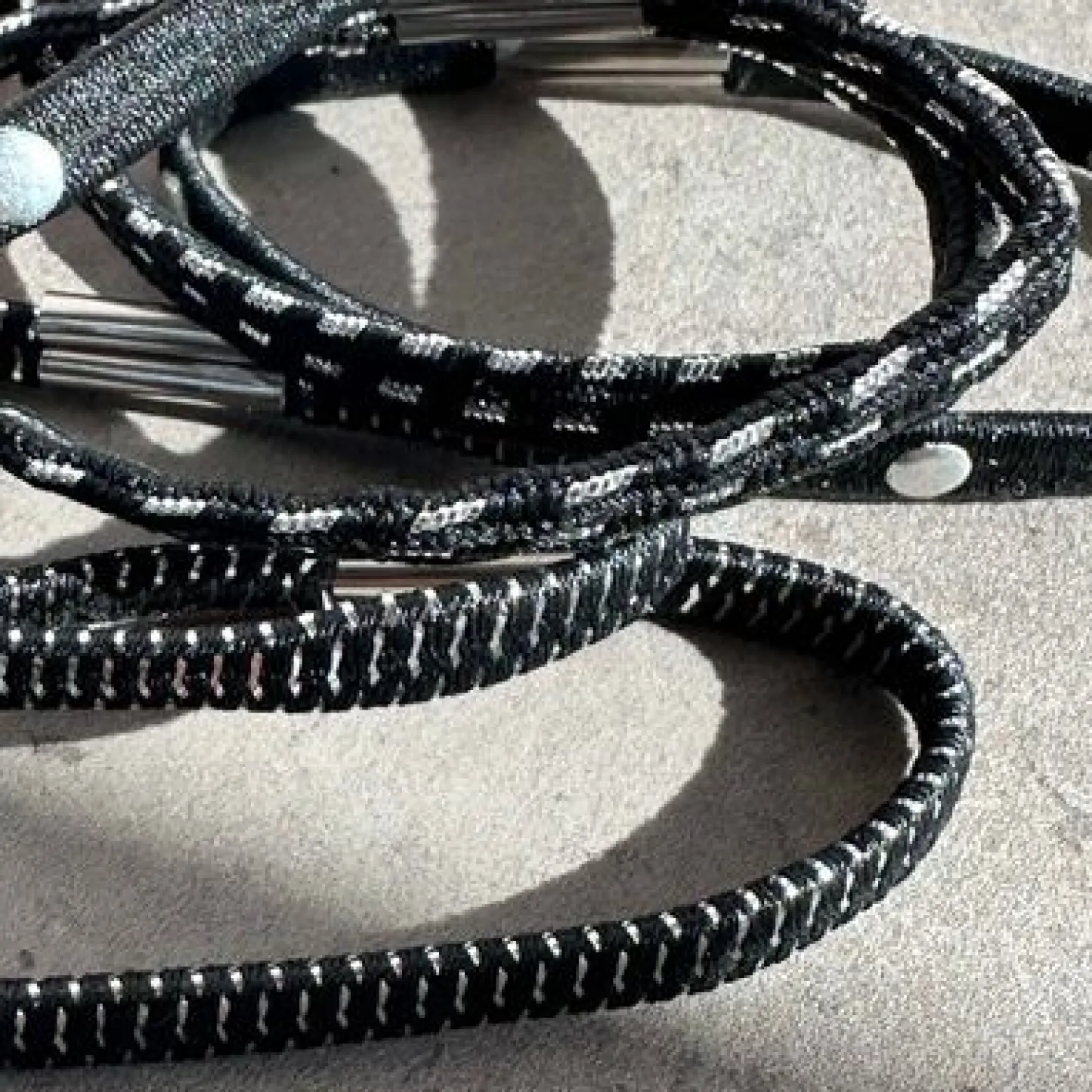 VIAMAJA Hårelastikker Black / Silver - 3 mix Online